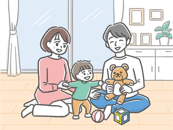 子育てのイメージイラスト